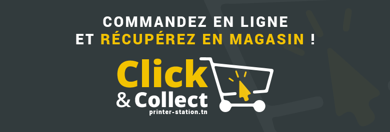 Click and collect printer station