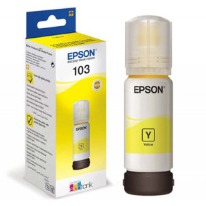 ENCRE EPSON ORIGINAL 103 YELLOW - 65 ML