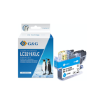 G&G CARTOUCHE BROTHER ADAPTABLE LC-3219XL CYAN