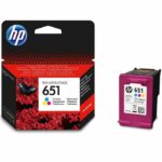 HP 651 COULEUR ORIGINAL