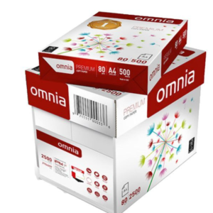 Papier A4 Extra blanc 80g Omnia Copy Paper - Ramette de 500 feuilles